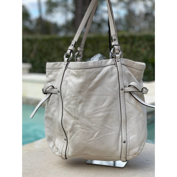 Coach Audrey Leather Andie Cinched Tote - Picture 3 of 9